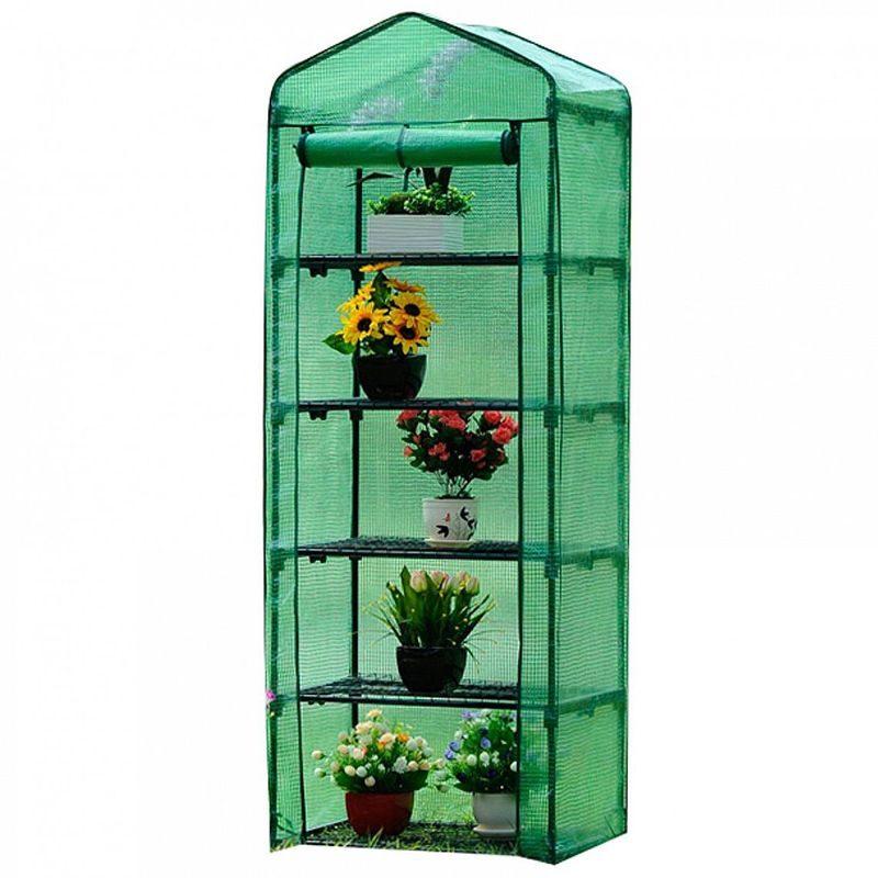 PAŘENIŠTĚ 5 POLIC, 70X50X200CM - PAŘENIŠTĚ A SADBOVAČE - ZAHRADA