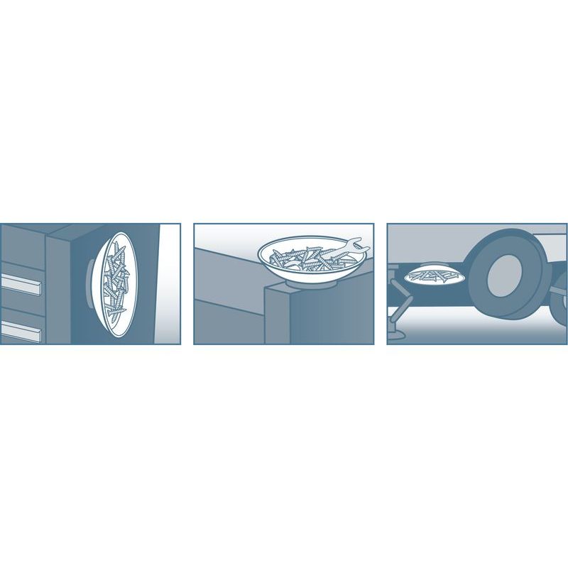 EXTOL PREMIUM MISKA MAGNETICKÁ NEREZ, 150MM, 8863030 - RUČNÍ NÁŘADÍ