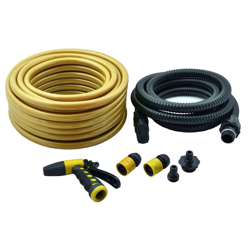 RIWALL PRO REJP 1000 INOX SET ZAHRADNÍ PROUDOVÉ ČERPADLO 1000 W S PŘÍSLUŠENSTVÍM - ČERPADLA - ZAHRADA