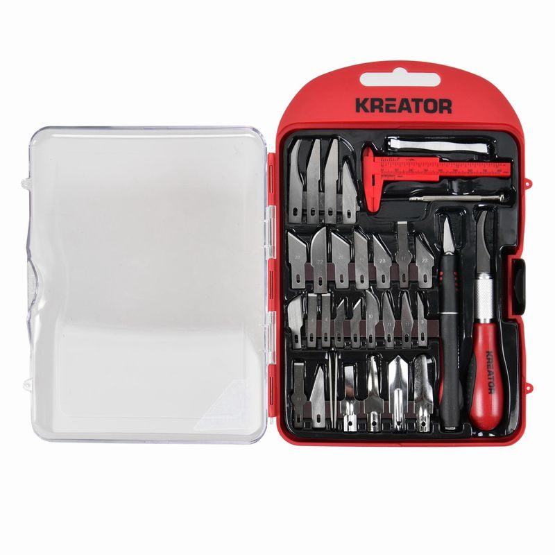 KREATOR KRTH23202 MODELÁŘSKÉ NOŽÍKY SADA 36KS - MODELÁŘSKÉ NOŽE - RUČNÍ NÁŘADÍ