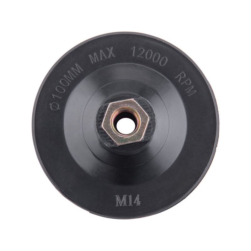 EXTOL CRAFT NOSIČ BRUSNÝCH VÝSEKŮ - M14, SUCHÝ ZIP, O100MM, 108523 - BRUSNÉ TALÍŘE (NOSIČ BRUSNÝCH VÝSEKŮ) - PŘÍSLUŠENSTVÍ