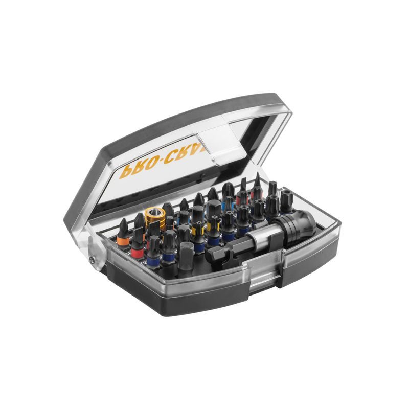 SADA BITŮ PROCRAFT BS-32, OCEL S2 | BS-32 PROCRAFT - BITY ŠESTIHRAN 1/4" - PŘÍSLUŠENSTVÍ