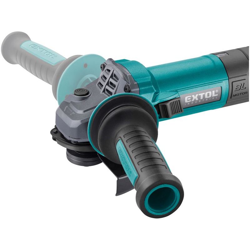 EXTOL INDUSTRIAL BRUSKA ÚHLOVÁ S REGULACÍ RYCHLOSTI, 125MM, BRUSHLESS, 1550W, 8792010 - VÝKONNÉ ÚHLOVÉ BRUSKY NAD 1000W - ELEKTRICKÉ NÁŘADÍ