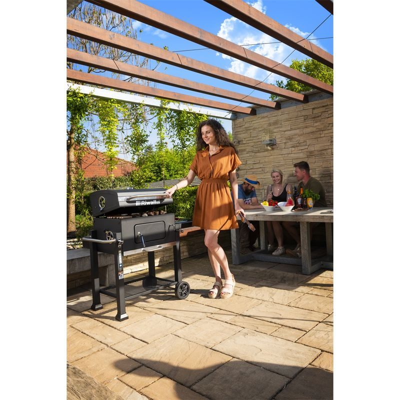RIWALL PRO RCG 60 GRIL NA DŘEVĚNÉ UHLÍ RIWALL PRO - GRILY NA DŘEVĚNÉ UHLÍ - ZAHRADA