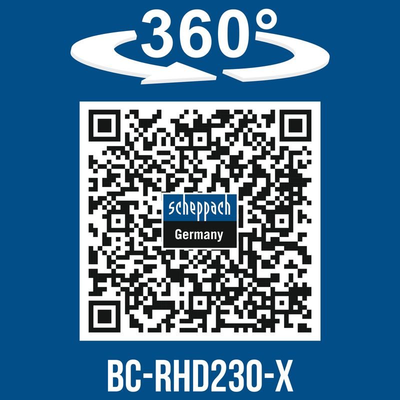 SCHEPPACH BC-RHD230-X 20 V IXES AKU VRTACÍ/SEKACÍ KLADIVO (BEZ BATERIE A NABÍJEČKY) - AKU VRTACÍ, SEKACÍ A KOMBINOVANÁ KLADIVA - AKU NÁŘADÍ