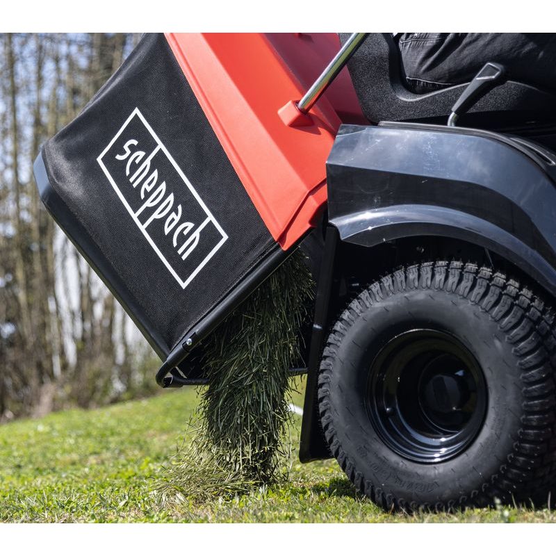 SCHEPPACH TMR 452-98C-RD TRAVNÍ TRAKTOR 98 CM SE ZADNÍM VÝHOZEM A CVT PŘEVODOVKOU - ZAHRADNÍ TRAKTORY - ZAHRADA