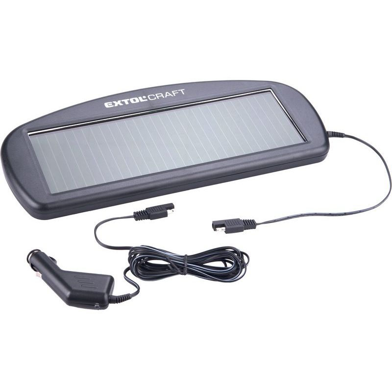 EXTOL CRAFT DOBÍJEČKA AUTOBATERIÍ, SOLÁRNÍ, 1,5W, 100MA, 417310 - NABÍJEČKY (AUTONABÍJEČKY) - ELEKTRICKÉ NÁŘADÍ