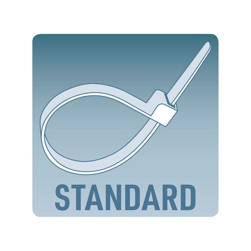 EXTOL PREMIUM PÁSKY STAHOVACÍ NA KABELY ČERNÉ, 380X4,8MM, 100KS, NYLON PA66, 8856164 - STAHOVACÍ PÁSKY, ZDRHY - DÍLNA A GARÁŽ