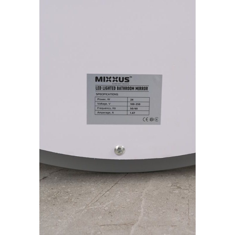 KOUPELNOVÉ ZRCADLO S LED OSVĚTLENÍM, PROTIZAMLŽOVACÍ FUNKCÍ A REGULACÍ JASU, MC03-60 PLAIN | MC03-60 PLAIN PROCRAFT - ZRCADLA - SANITA