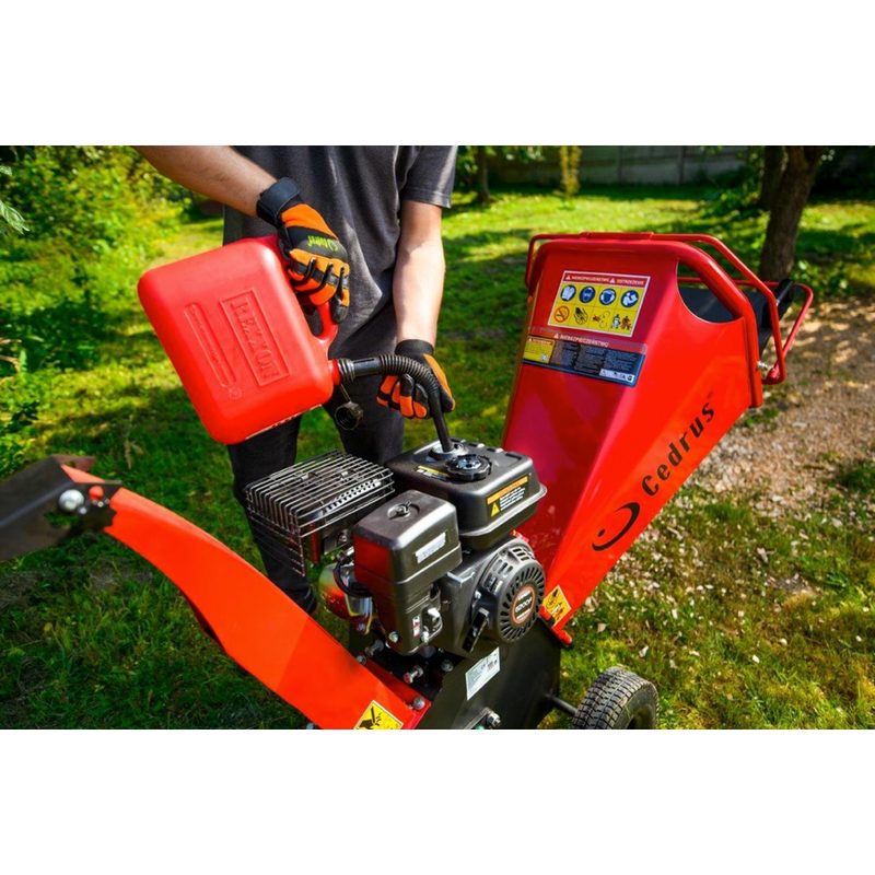 DRTIČ VĚTVÍ HAHN & SOHN CEDRUS RB02PRO - DRTIČ S BENZÍNOVÝM MOTOREM - ZAHRADA