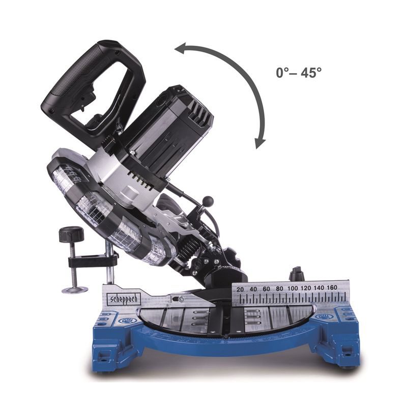 SCHEPPACH HM 210 L POKOSOVÁ PILA S LASEREM - POKOSOVÉ PILY DO 216MM - ELEKTRICKÉ NÁŘADÍ