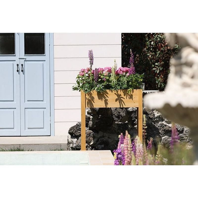 ZÁHON VYVÝŠENÝ 84X40X98CM, DŘEVO - VYVÝŠENÉ ZÁHONY - ZAHRADA
