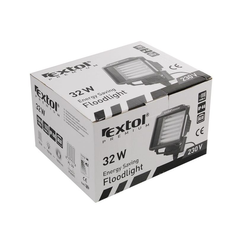 EXTOL PREMIUM SVĚTLO S ÚSPORNOU ZÁŘIVKOU, 32W, 1800LM, 8862230 - HALOGENOVÁ SVĚTLA - SVÍTIDLA