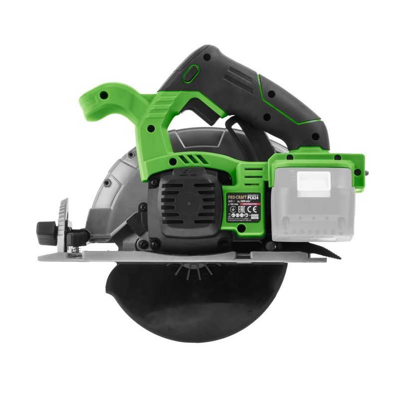 AKU KOTOUČOVÁ PILA PROCRAFT PCA24BB (BEZ BATERIE A NABÍJEČKY) | PCA24BB PROCRAFT - PILY DO 165MM - AKU NÁŘADÍ