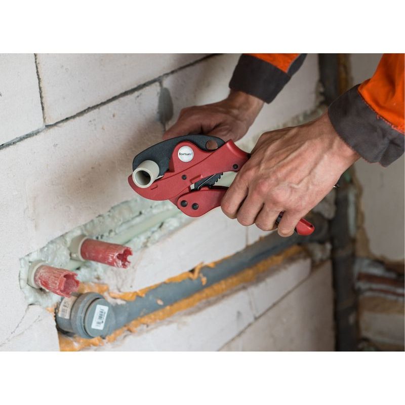 FORTUM NŮŽKY NA PLASTOVÉ TRUBKY, O 0-42MM, TROJÚHEL. BŘIT, 4775011 - NŮŽKY NA PLASTOVÉ TRUBKY (PPR) - RUČNÍ NÁŘADÍ