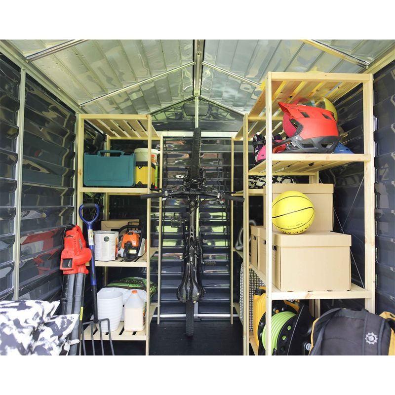 PALRAM - CANOPIA SKYLIGHT 6X8 ANTRACIT ZAHRADNÍ DOMEK - ZAHRADNÍ DOMKY - DŮM A DOMÁCNOST, ELEKTRO..