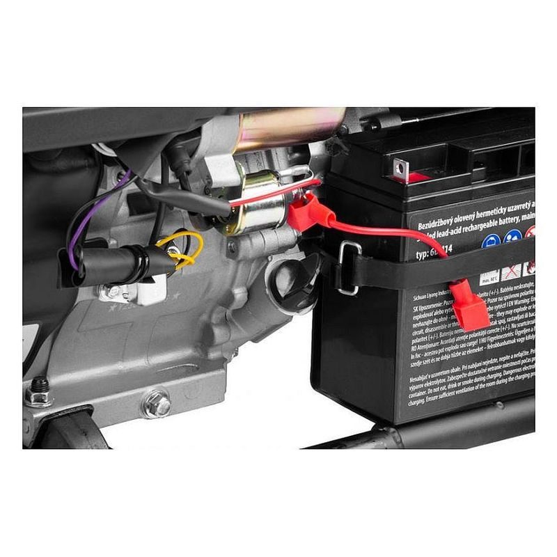 ELEKTROCENTRÁLA KM8000-A, 6,5/6,0KW, BENZÍNOVÁ, S ELEKTR. STARTOVÁNÍM - GENERÁTOR - TŘÍFÁZOVÉ ELEKTROCENTRÁLY - ELEKTROCENTRÁLY