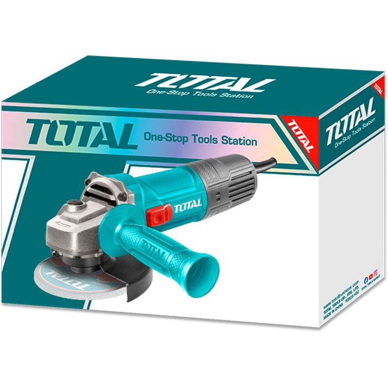 TOTAL BRUSKA ÚHLOVÁ, 115MM, 750W, INDUSTRIAL, TG10711556 - ÚHLOVÁ BRUSKA 115 MM - ELEKTRICKÉ NÁŘADÍ