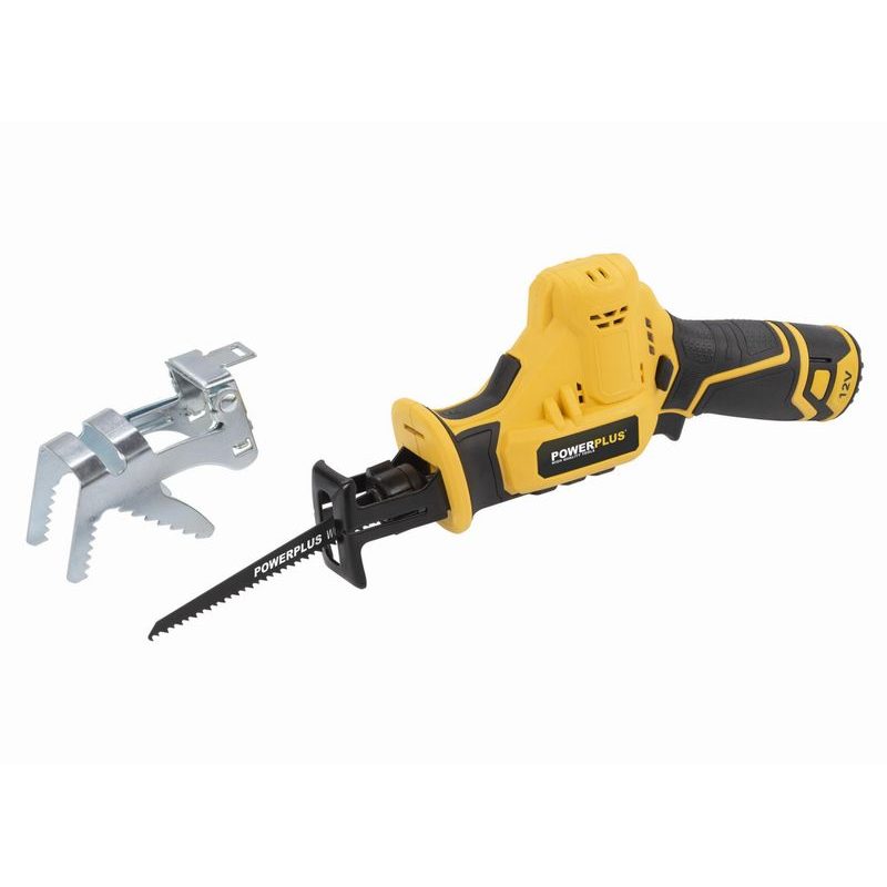 POWERPLUS POWX0398 AKU OCASOVÁ PILA 12V 2,0AH 2XBAT - PILKY NA VĚTVE - ZAHRADA