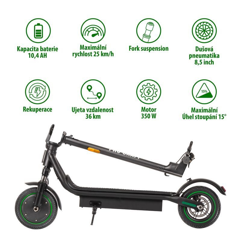 ELEKTROKOLOBĚŽKA PROCRAFT DS350S | DS350S PROCRAFT - ELEKTROKOLOBĚŽKY - DŮM A DOMÁCNOST, ELEKTRO..