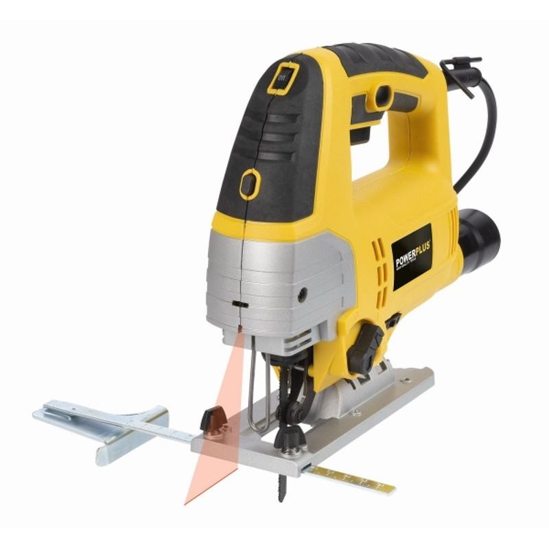 POWERPLUS POWX0361 PŘÍMOČARÁ PILA 810 W LASER - PŘÍMOČARÉ PILY - ELEKTRICKÉ NÁŘADÍ