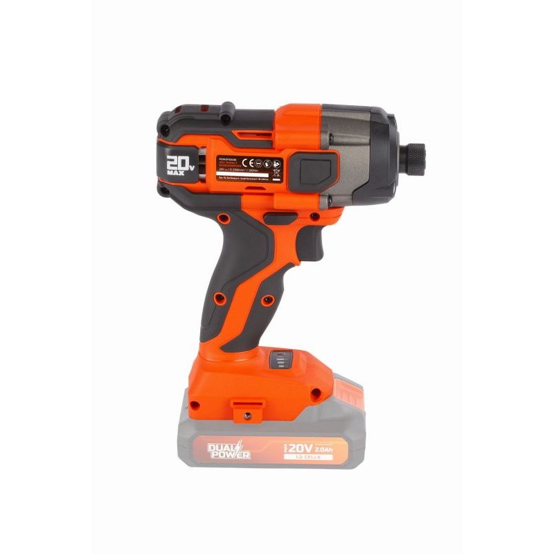 POWERPLUS POWDP20100 AKU RÁZOVÝ UTAHOVÁK 20V 180NM (BEZ AKU) - RÁZOVÝ UTAHOVÁK 20 - 60 V - AKU NÁŘADÍ