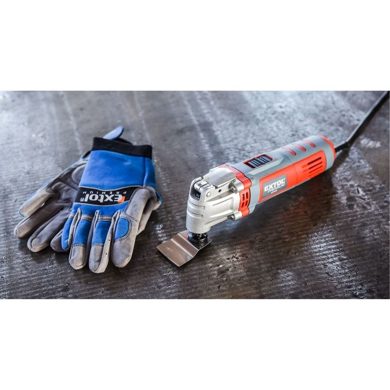 EXTOL PREMIUM BRUSKA MULTIFUNKČNÍ, RYCHLOUPÍNACÍ, 400W, 8894100 - MULTI BRUSKY - RENOVÁTORY (MULTITOOL) - ELEKTRICKÉ NÁŘADÍ