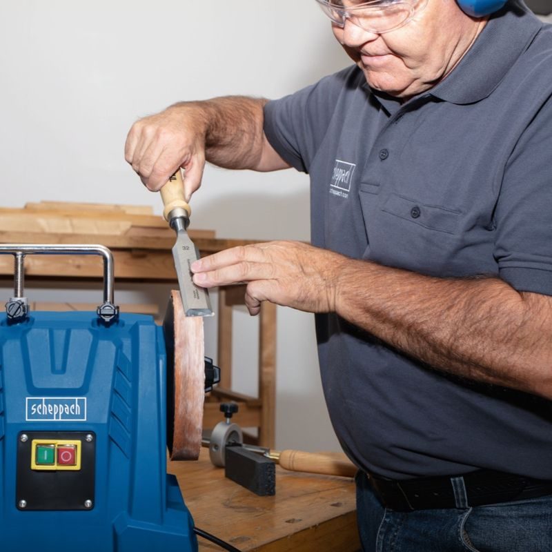 SCHEPPACH TIGER 7000S BROUSÍCÍ SYSTÉM 230 V - DVOUKOTOUČOVÉ BRUSKY - ELEKTRICKÉ NÁŘADÍ