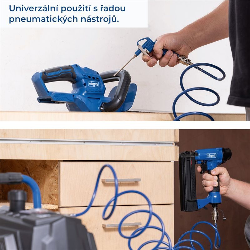 SCHEPPACH HC 24 V BEZOLEJOVÝ VERTIKÁLNÍ KOMPRESOR 24 L - BEZOLEJOVÉ KOMPRESORY - PNEU NÁŘADÍ