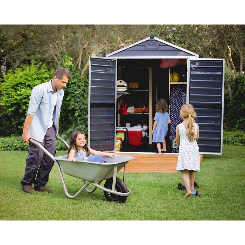 PALRAM - CANOPIA SKYLIGHT 6X8 ANTRACIT ZAHRADNÍ DOMEK - ZAHRADNÍ DOMKY - DŮM A DOMÁCNOST, ELEKTRO..