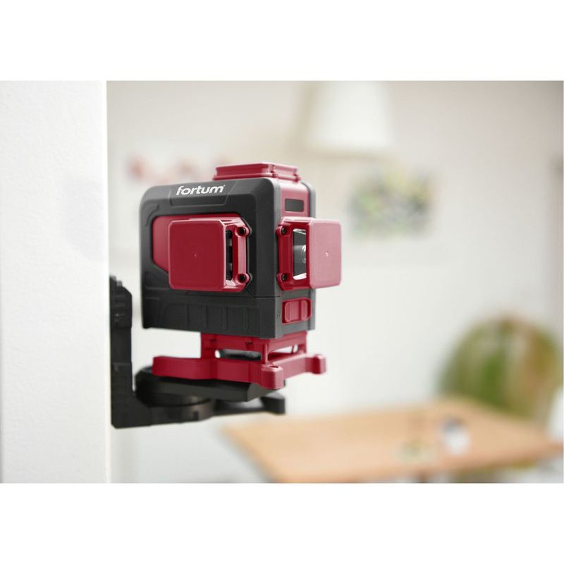 FORTUM LASER ZELENÝ 3D LINIOVÝ, KŘÍŽOVÝ SAMONIVELAČNÍ, 4780216 - LINIOVÉ LASERY - MĚŘÍCÍ TECHNIKA