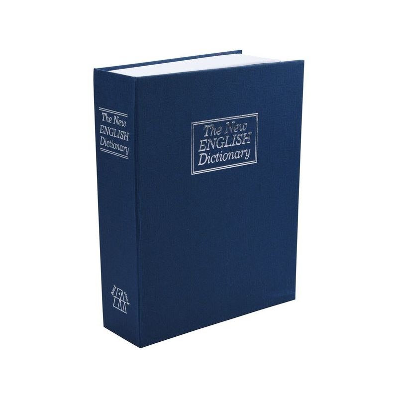 EXTOL CRAFT SCHRÁNKA BEZPEČNOSTNÍ - KNÍŽKA, 270X200X65MM, 99026 - TREZORY, ZAMYKACÍ SKŘÍŇKY - DÍLNA A GARÁŽ