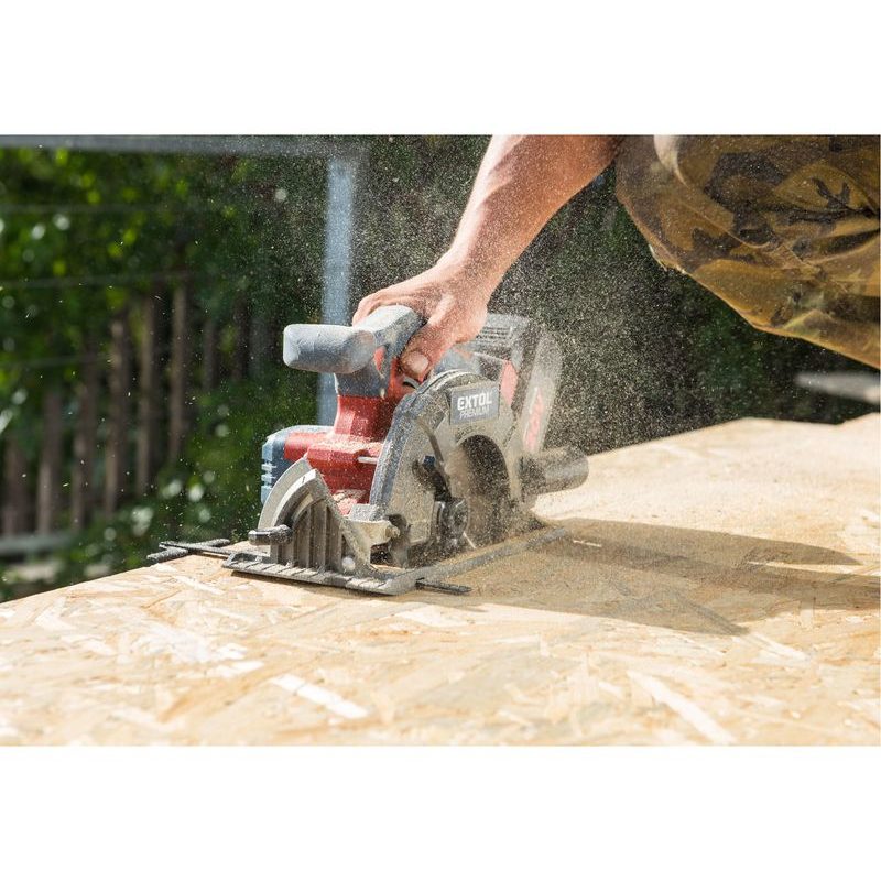 EXTOL PREMIUM PILA KOTOUČOVÁ AKU SHARE20V, 165MM, 20V LI-ION, 2AH, 8891822 - PILY DO 165MM - AKU NÁŘADÍ