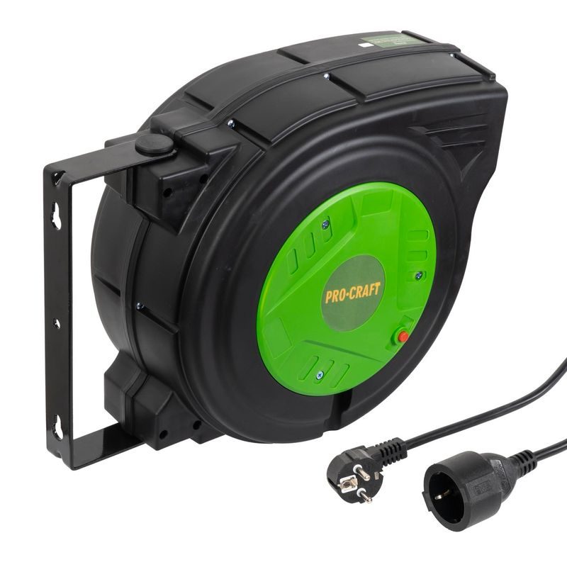 SAMONAVÍJECÍ PRODLUŽOVACÍ KABEL, BUBEN PROCRAFT EK25N | EK25N PROCRAFT - PRODLUŽOVACÍ KABELY - PŘÍSLUŠENSTVÍ