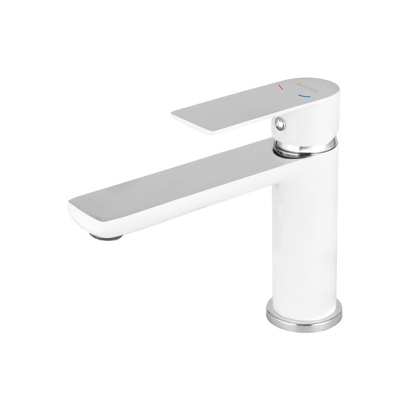 UMYVADLOVÁ BATERIE MIXXUS PREMIUM ALEX 001 LONG (NUT) WHITE-CHROME, BÍLÝ-CHROM | ALEX 001 LONG (NUT) WHITE-CHROME PROCRAFT - UMYVADLOVÉ BATERIE - SANITA