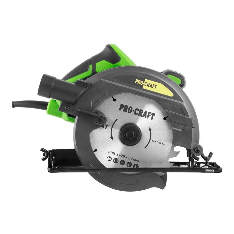 PILA KOTOUČOVÁ PROCRAFT KR1400, 185MM | KR1400 PROCRAFT - PRŮMĚR KOTOUČE 165-190 MM - ELEKTRICKÉ NÁŘADÍ