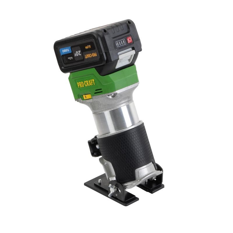 FRÉZKA HORNÍ PROCRAF POB24-1B-F S PŘÍSLUŠENSTVÍM 3V1 | POB24-1B-F PROCRAFT - AKU FRÉZKY - AKU NÁŘADÍ