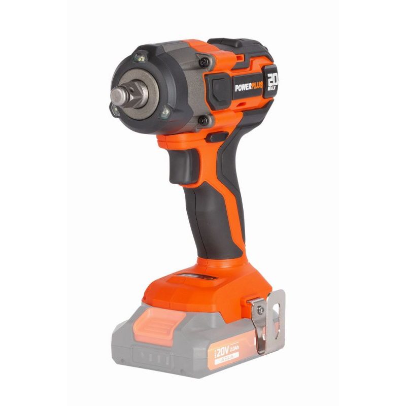 POWERPLUS POWDP20150 AKU RÁZOVÝ UTAHOVÁK 1/2" 20V 220NM (BEZ AKU) - RÁZOVÝ UTAHOVÁK 20 - 60 V - AKU NÁŘADÍ