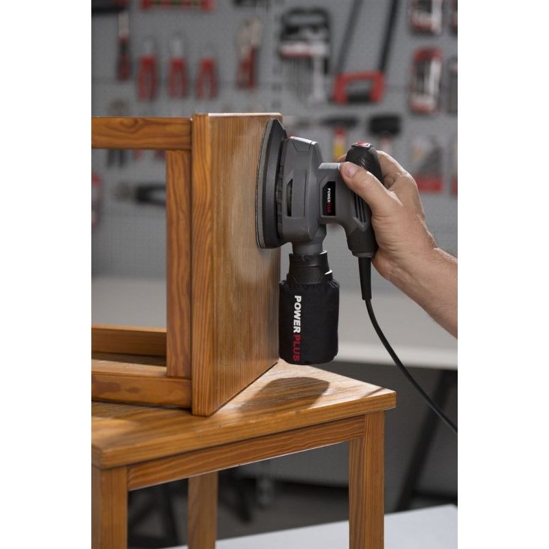 POWERPLUS POWE40020 MINI DELTA BRUSKA 140 W - VIBRAČNÍ BRUSKY - ELEKTRICKÉ NÁŘADÍ