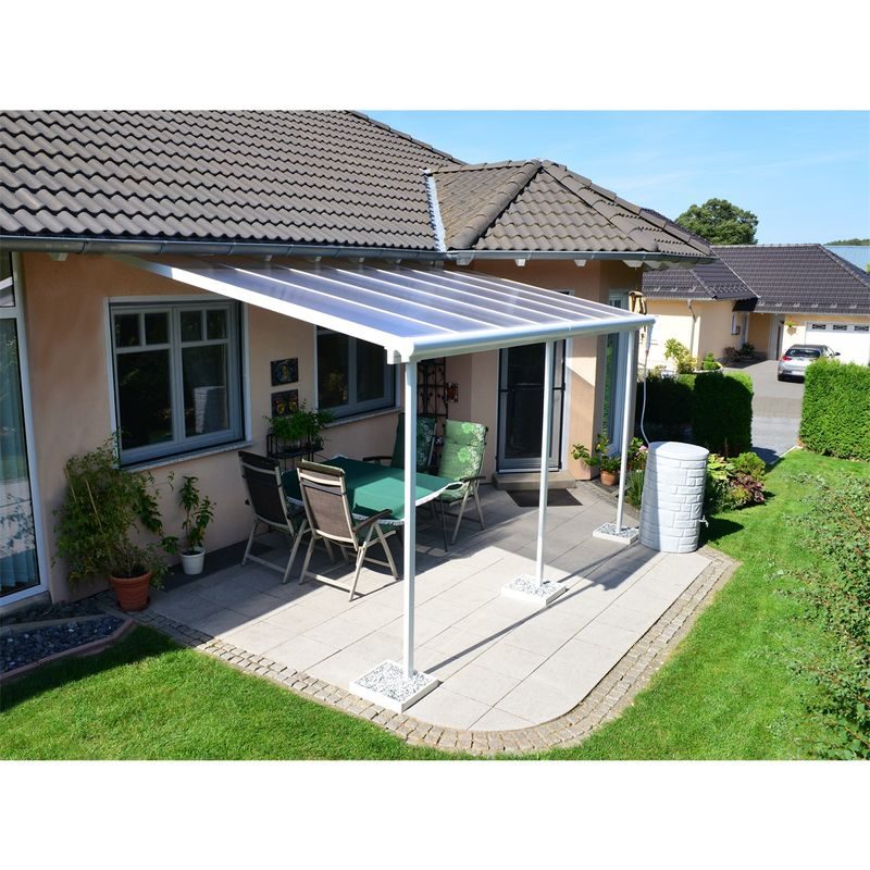 PALRAM - CANOPIA SIERRA 4200 ANTRACIT 3 X 4,25 HLINÍKOVÁ (MONTOVANÁ) PERGOLA - PERGOLY - DŮM A DOMÁCNOST, ELEKTRO..