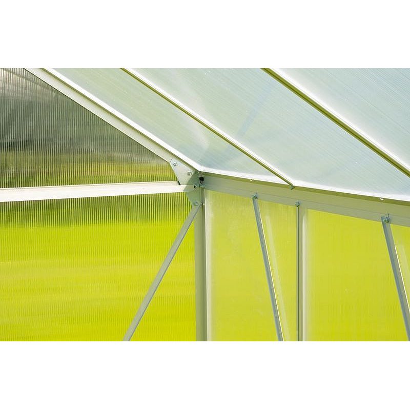SKLENÍK GREENHOUSE, ALU, PC 6 MM, 250X370X195CM - SKLENÍK, FOLIOVNÍK - ZAHRADA