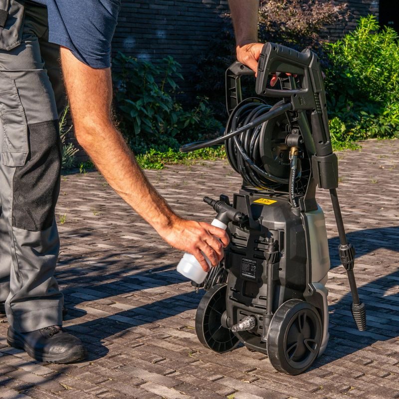 POWERPLUS POWXG90411 ELEKTRICKÁ TLAKOVÁ MYČKA 1800W 140BAR - TLAKOVÉ MYČKY ELEKTRICKÉ - ZAHRADA
