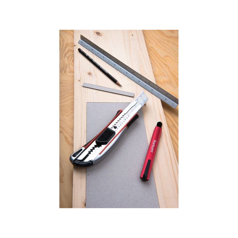 EXTOL PREMIUM NŮŽ ULAMOVACÍ KOVOVÝ S VÝZTUHOU, 25MM AUTO-LOCK, 8855025 - ULAMOVACÍ NOŽE - RUČNÍ NÁŘADÍ