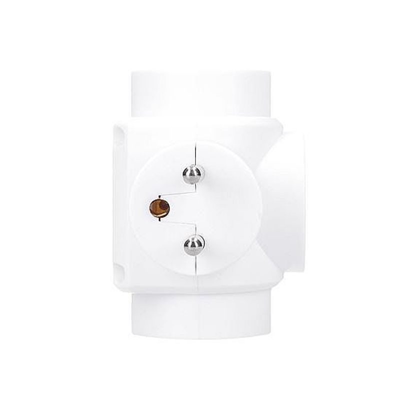 ROZBOČKA 3X10A, BÍLÁ - ROZBOČKY / ROZDVOJKY, ROZTROJKY 230V - DŮM A DOMÁCNOST, ELEKTRO..