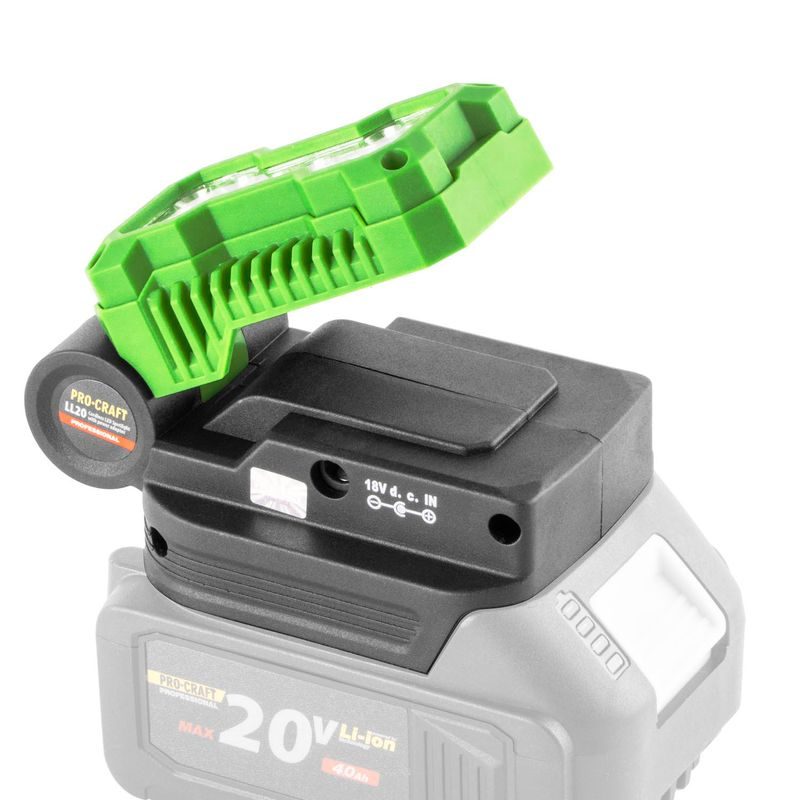 LED REFLEKTOR AKU LL20BB (BEZ AKUMULÁTORU A NABÍJEČKY) | LL20BB PROCRAFT - AKU SVÍTILNY (LAMPY) - AKU NÁŘADÍ