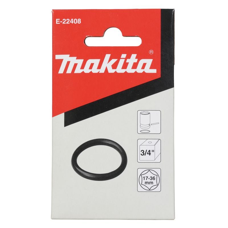 MAKITA E-22408 - O KROUŽEK PRO KLÍČ NÁSTRČNÝ 3/4" ČTYŘHRAN - NÁSTROJE ČTYŘHRAN 3/4" - MAKITA-SHOP