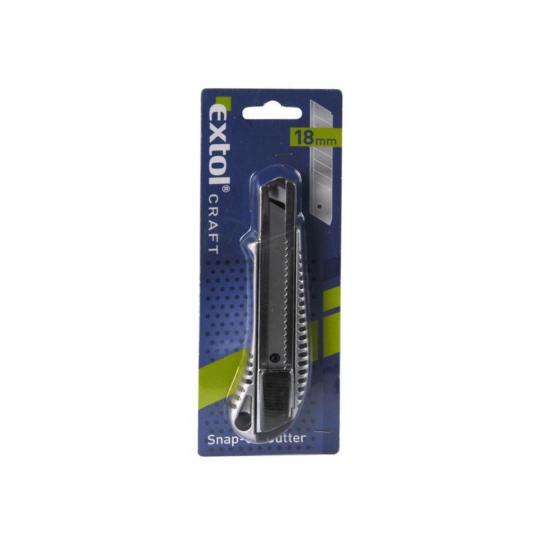 EXTOL CRAFT NŮŽ ULAMOVACÍ CELOKOVOVÝ S VÝZTUHOU, 9MM, AUTO-LOCK, 80048 - ULAMOVACÍ NOŽE - RUČNÍ NÁŘADÍ