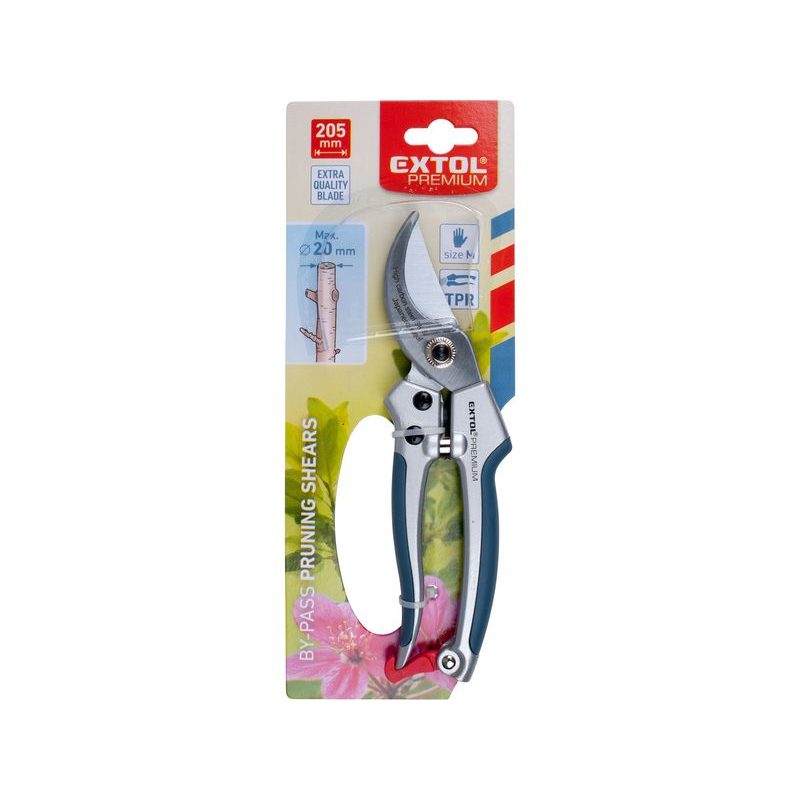 EXTOL PREMIUM NŮŽKY ZAHRADNICKÉ, 205MM, SK5, 8872108 - ZAHRADNÍ NŮŽKY - ZAHRADA