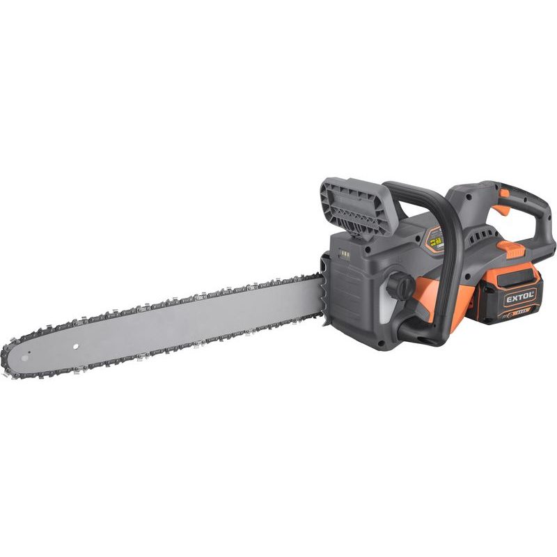 EXTOL INDUSTRIAL PILA ŘETĚZOVÁ AKU 60V, 51CM, BRUSHLESS, BEZ BATERIE A NABÍJEČKY, 8795711 - AKU ŘETĚZOVÉ PILY - ZAHRADA