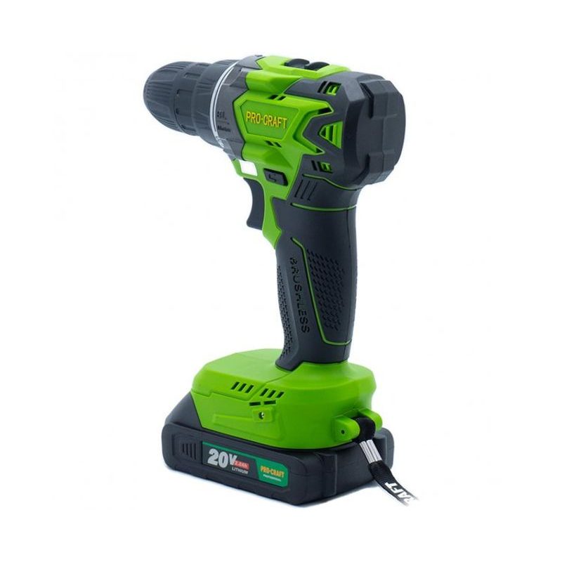 AKU VRTACÍ ŠROUBOVÁK PROCRAFT PA20BL | PA20BL PROCRAFT - AKU ŠROUBOVÁK 18V - 20V - AKU NÁŘADÍ